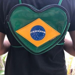 Gilson Martins Brasil Heart Backpack